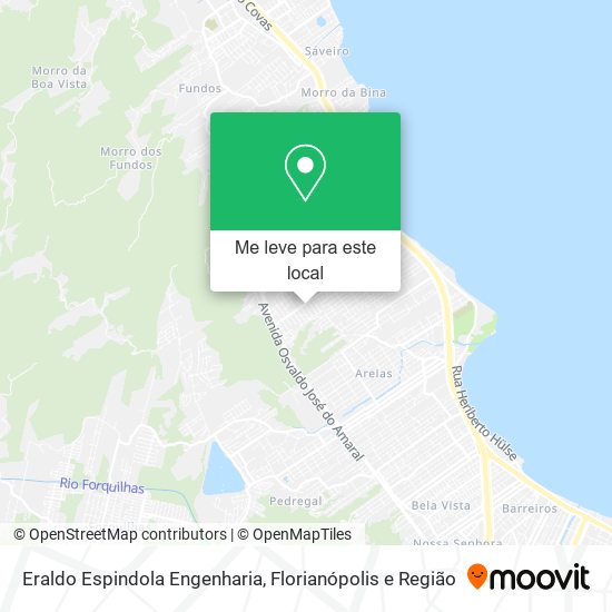 Eraldo Espindola Engenharia mapa