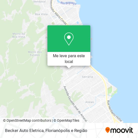 Becker Auto Eletrica mapa