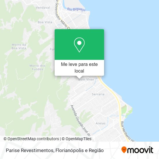 Parise Revestimentos mapa