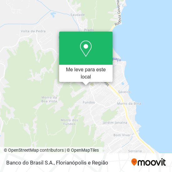 Banco do Brasil S.A. mapa