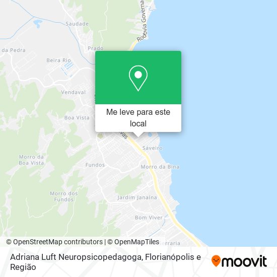 Adriana Luft Neuropsicopedagoga mapa