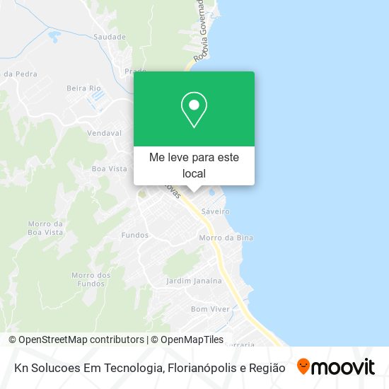Kn Solucoes Em Tecnologia mapa