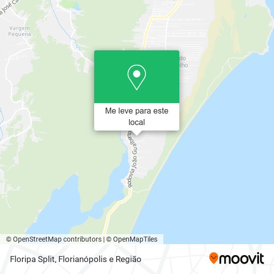 Floripa Split mapa