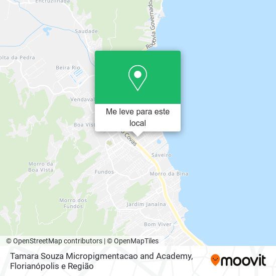 Tamara Souza Micropigmentacao and Academy mapa