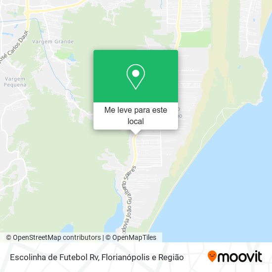 Escolinha de Futebol Rv mapa