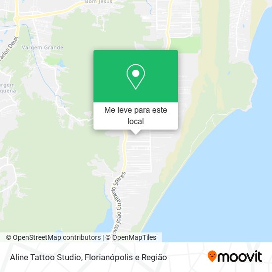 Aline Tattoo Studio mapa