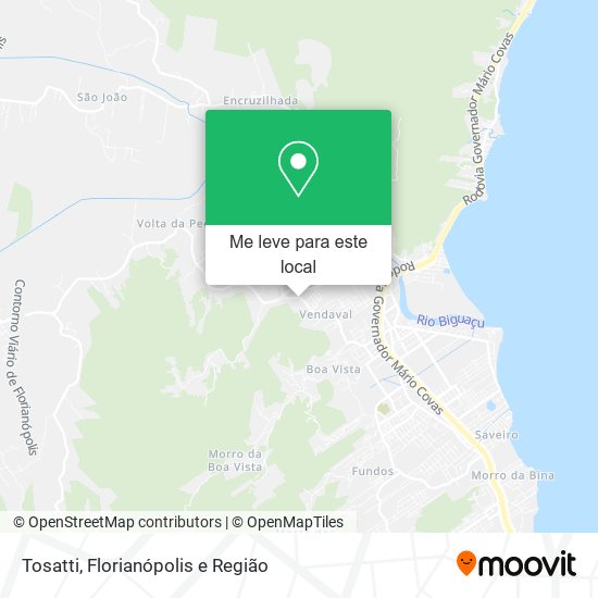 Tosatti mapa