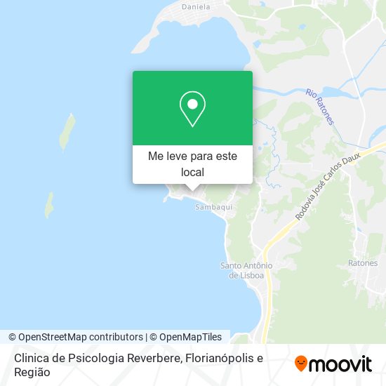 Clinica de Psicologia Reverbere mapa