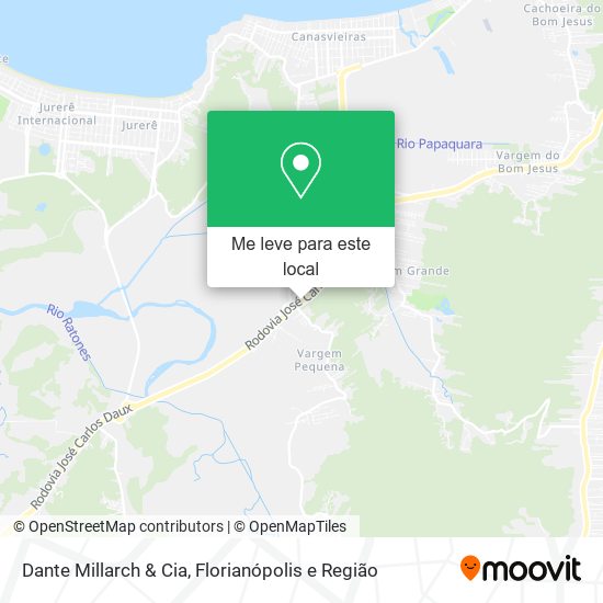 Dante Millarch & Cia mapa