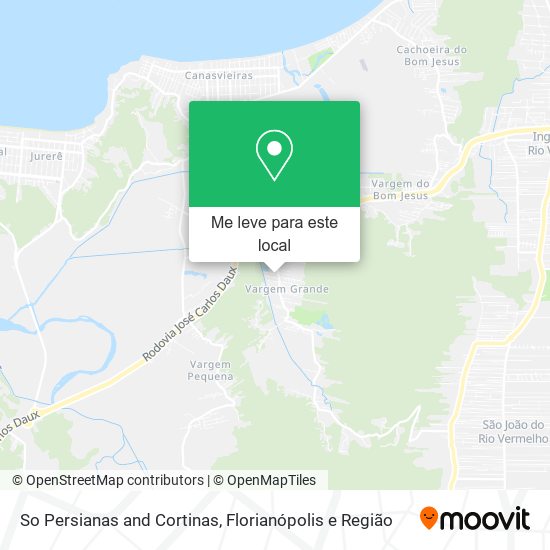 So Persianas and Cortinas mapa