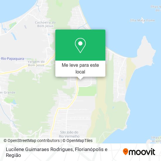 Lucilene Guimaraes Rodrigues mapa