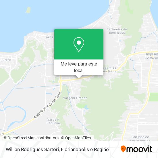 Willian Rodrigues Sartori mapa