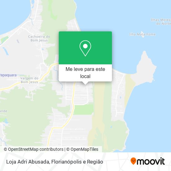 Loja Adri Abusada mapa