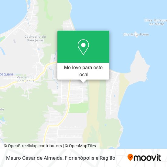 Mauro Cesar de Almeida mapa
