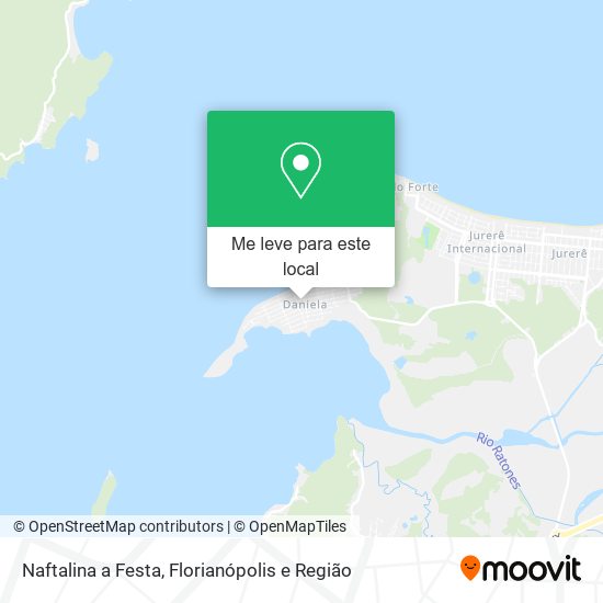 Naftalina a Festa mapa