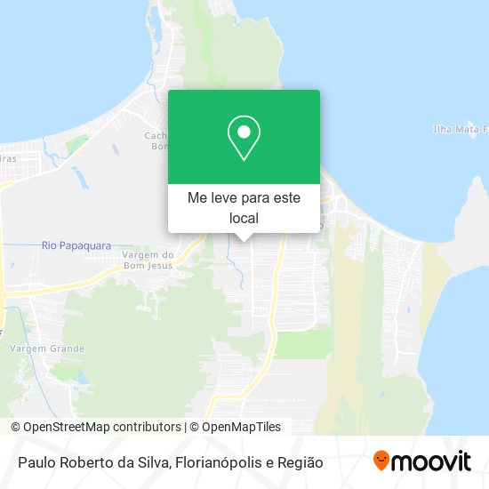 Paulo Roberto da Silva mapa
