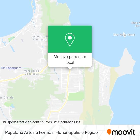 Papelaria Artes e Formas mapa
