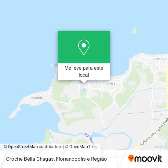 Croche Bella Chagas mapa