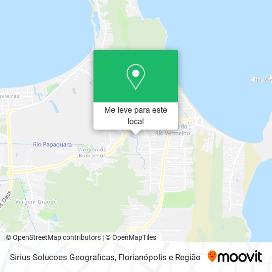 Sirius Solucoes Geograficas mapa