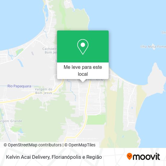 Kelvin Acai Delivery mapa