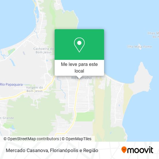 Mercado Casanova mapa
