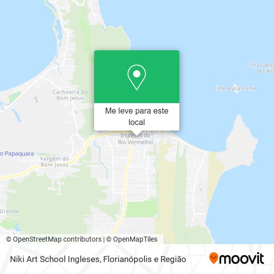Niki Art School Ingleses mapa