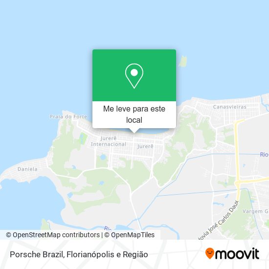 Porsche Brazil mapa