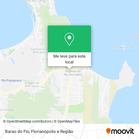 Barao do Fio mapa