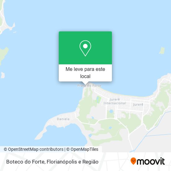 Boteco do Forte mapa