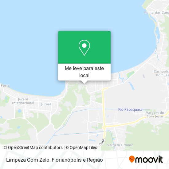 Limpeza Com Zelo mapa