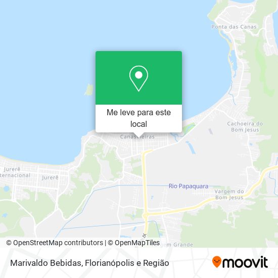 Marivaldo Bebidas mapa