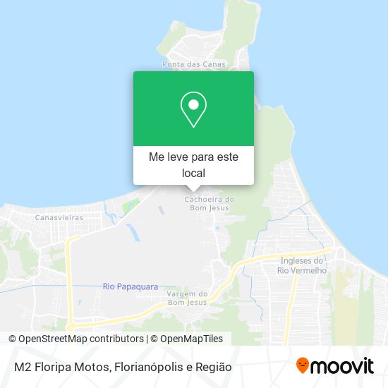 M2 Floripa Motos mapa