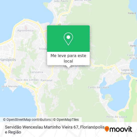 Servidão Wenceslau Martinho Vieira 67 mapa