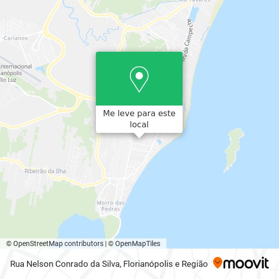 Rua Nelson Conrado da Silva mapa