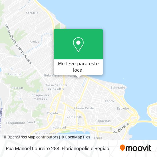 Rua Manoel Loureiro 284 mapa