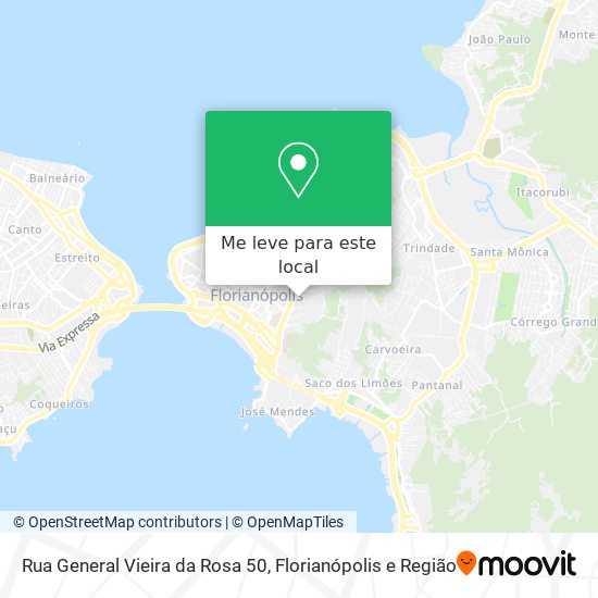 Rua General Vieira da Rosa 50 mapa