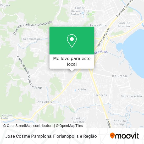 Jose Cosme Pamplona mapa