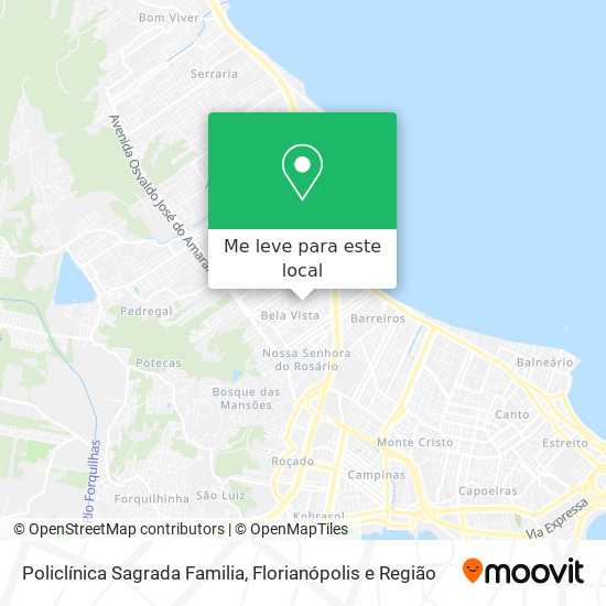 Policlínica Sagrada Familia mapa