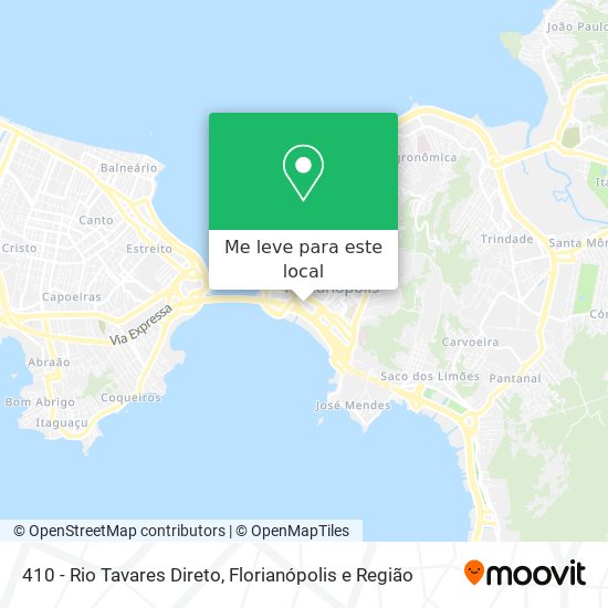 410 - Rio Tavares Direto mapa