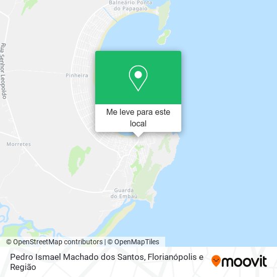 Pedro Ismael Machado dos Santos mapa