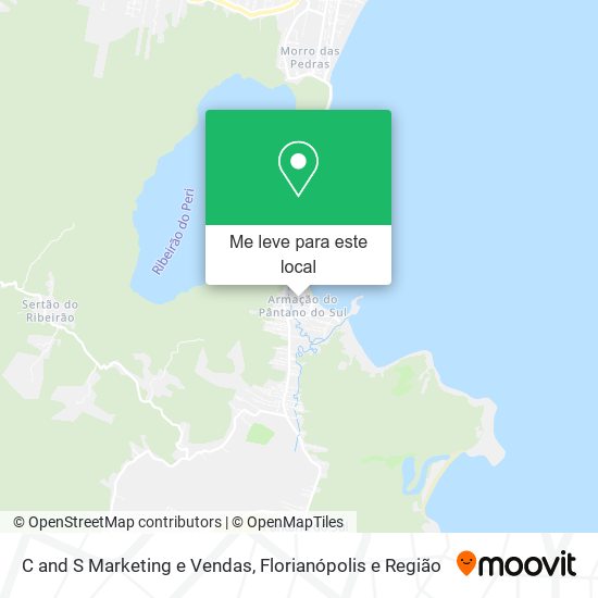 C and S Marketing e Vendas mapa