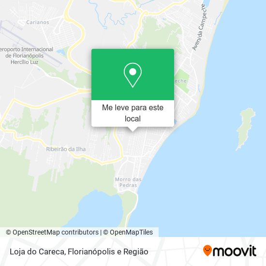 Loja do Careca mapa