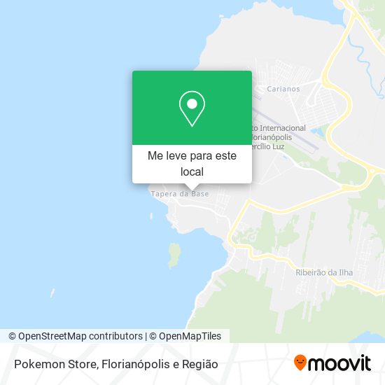 Pokemon Store mapa