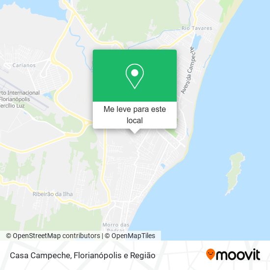 Casa Campeche mapa
