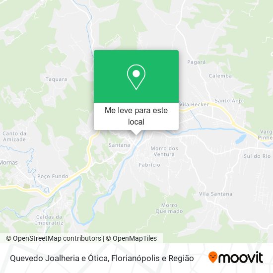 Quevedo Joalheria e Ótica mapa