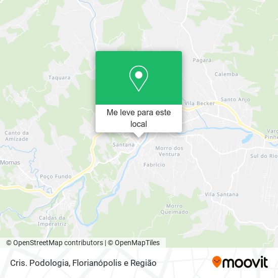 Cris. Podologia mapa