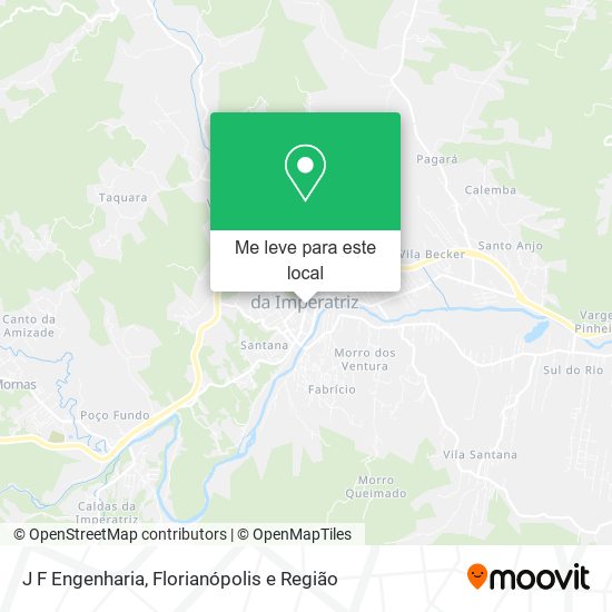J F Engenharia mapa