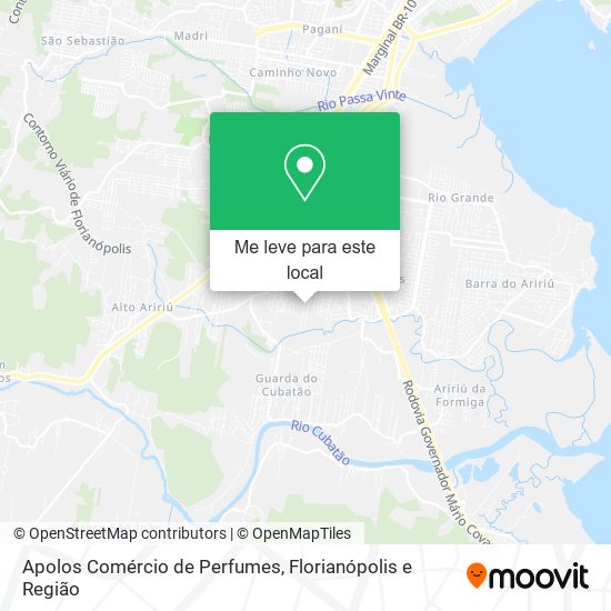 Apolos Comércio de Perfumes mapa