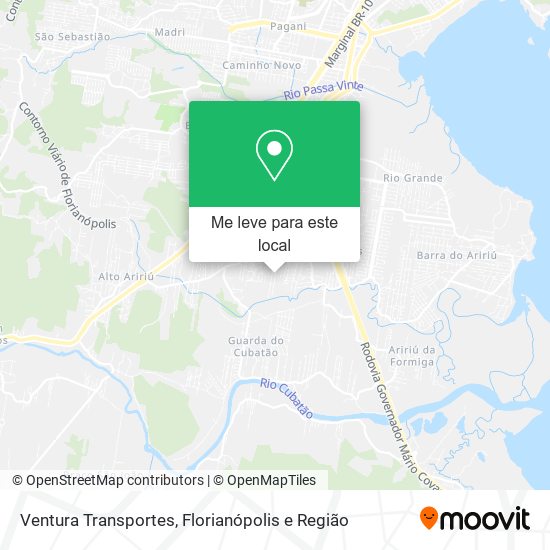 Ventura Transportes mapa