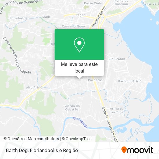 Barth Dog mapa